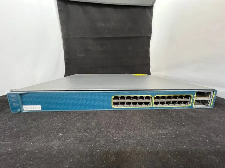 Коммутатор CISCO WS-C3560E-24TD-S 24 Port GE 2x 10GE (X2) IPB Image Switch