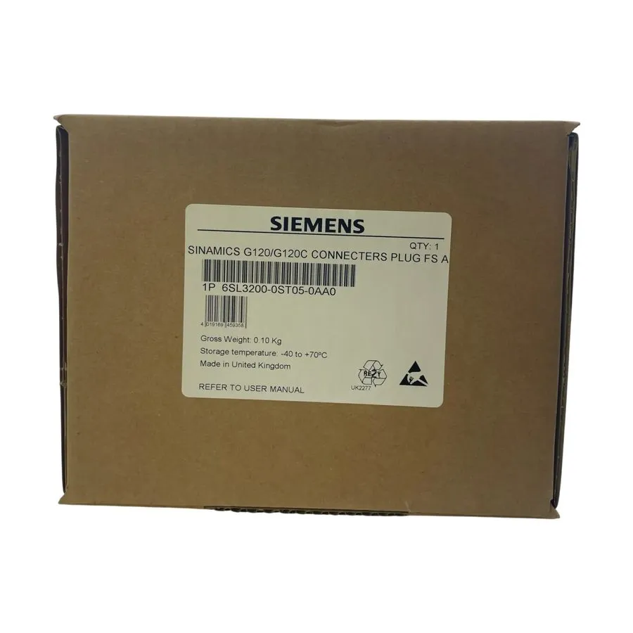 Частотный преобразователь Siemens 6SL3200-0ST05-0AA0 Connector Plug SINAMICS G12