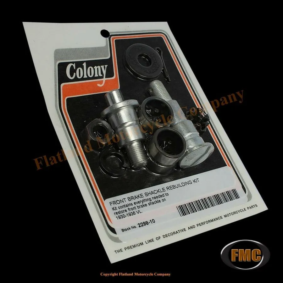 Такелажная скоба FRONT BRAKE SHACKLE REBUILD KIT Harley VL '31-36 Flathead 45 '3
