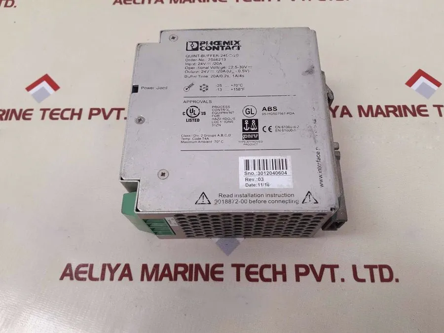 Блок питания Phoenix 2866213 QUINT BUFFER/24DC/20 Switching Power Supply