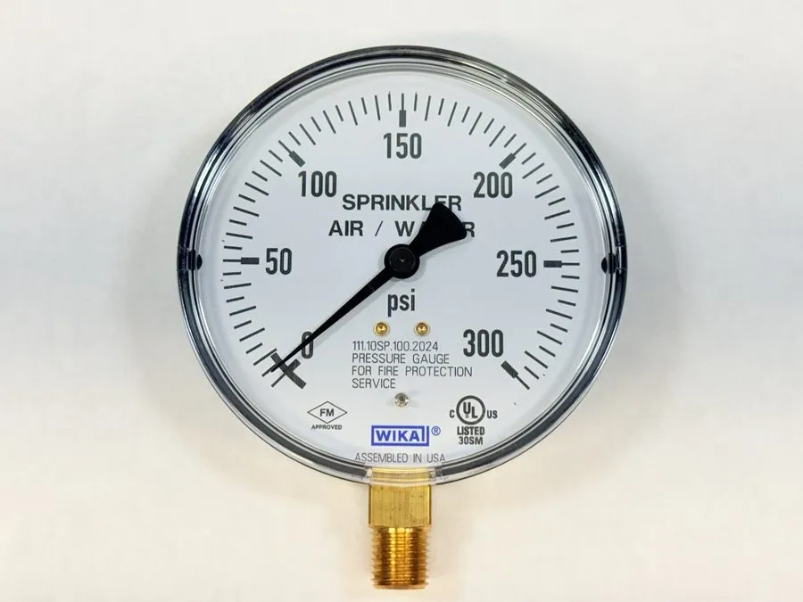 Трубопроводная арматура Wika Instruments 4276095 111.10SP 4" Air/Water Pressure 
