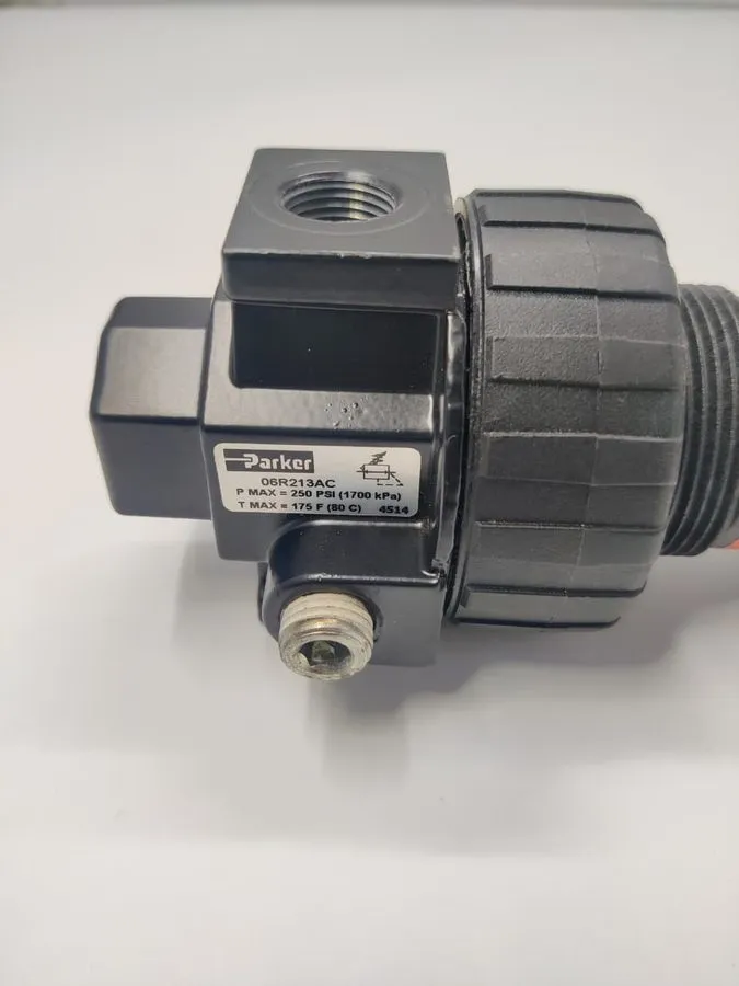 Трубопроводная арматура PARKER 06R213AC PNEUMATIC REGULATOR WITH GAUGE