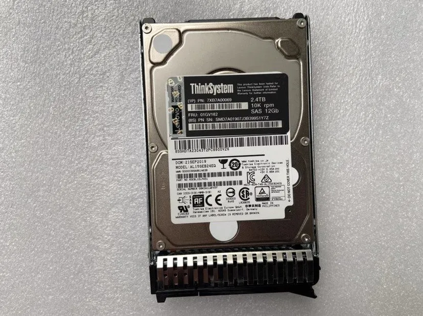 Жёсткий диск NewLenovo 01GV182 2.4TB 10K SAS 12Gb/s 2.5" 512e SED HDD 7XB7A00070