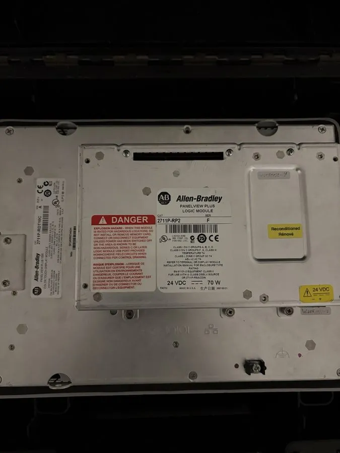 Панель оператора Allen-Bradley PanelView Plus 1000 Touchscreen Operator Interfac