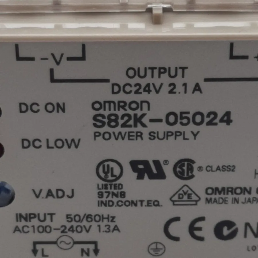 Блок питания Omron S82K-05024 Power Supply 24V DC 2.1A 50W DIN Rail with Power C