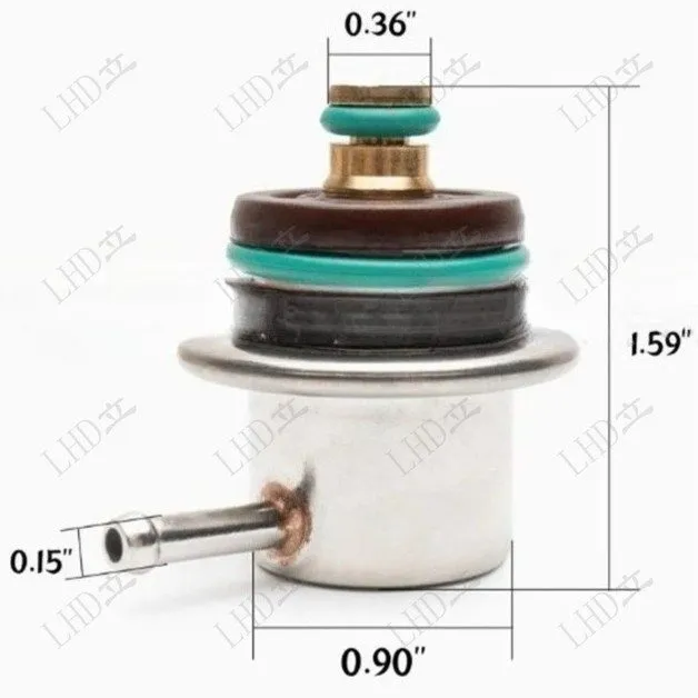 Трубопроводная арматура Mercedes FUEL INJECTION PRESSURE REGULATOR BOSCH 0280160