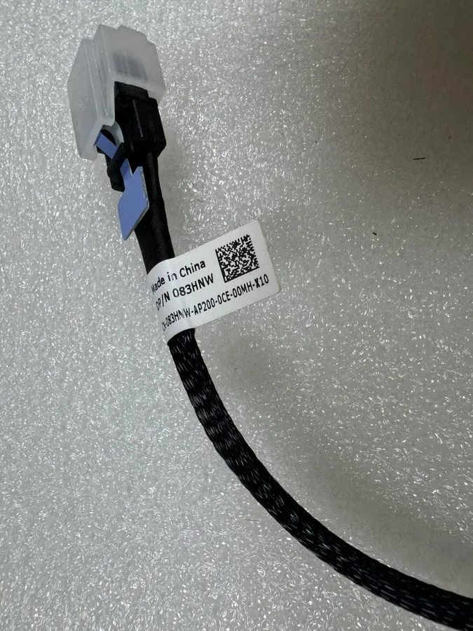 Бэкплейн 083HNW 83HNW DELL PowerEdge R250 Server 4 Backplane SAS Power Supply Ca