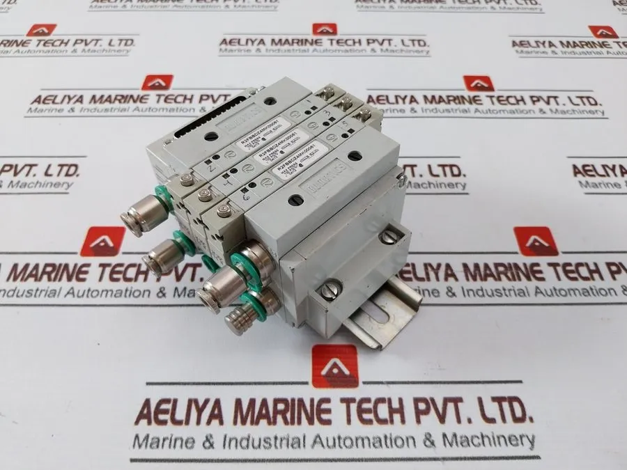 Электромагнитный клапан NUMATICS R2FBBDZ4MK00061 Pneumatic Manifold w/ Double So — фото лота 1