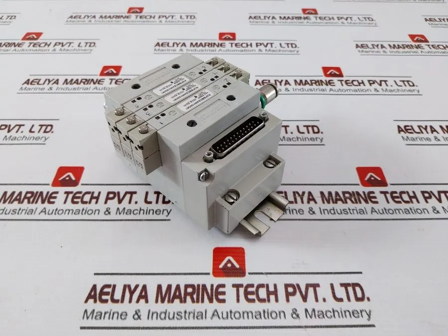 Электромагнитный клапан NUMATICS R2FBBDZ4MK00061 Pneumatic Manifold w/ Double So — фото лота 2
