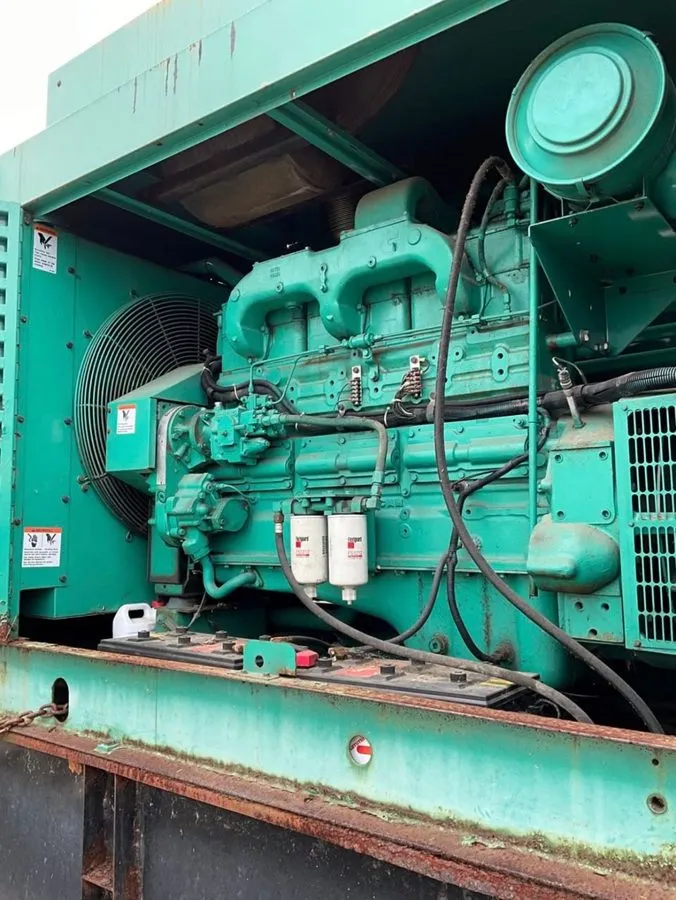 Генератор 1990 Cummins NT855G6 250 KW Generator LOW HOURS! VIDEO! Big Cam Diesel