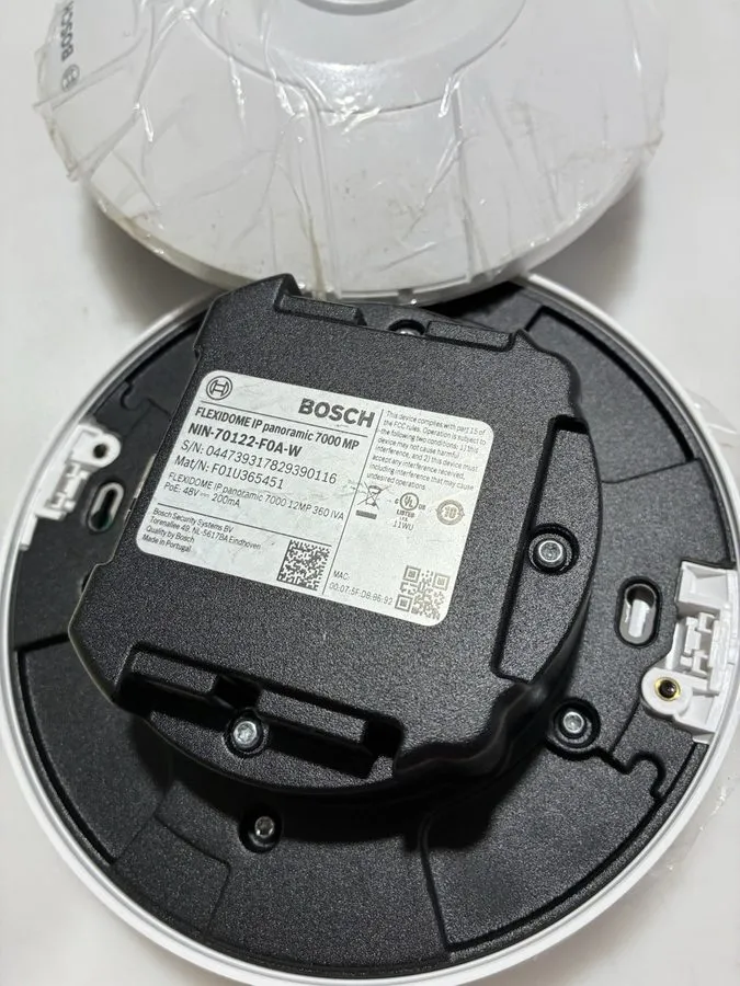Камера BOSCH FLEXIDOME IP PANORAMIC 7000MP 12MP 360ï¾º IVA NIN-70122-F0A CAMERA — фото лота 1