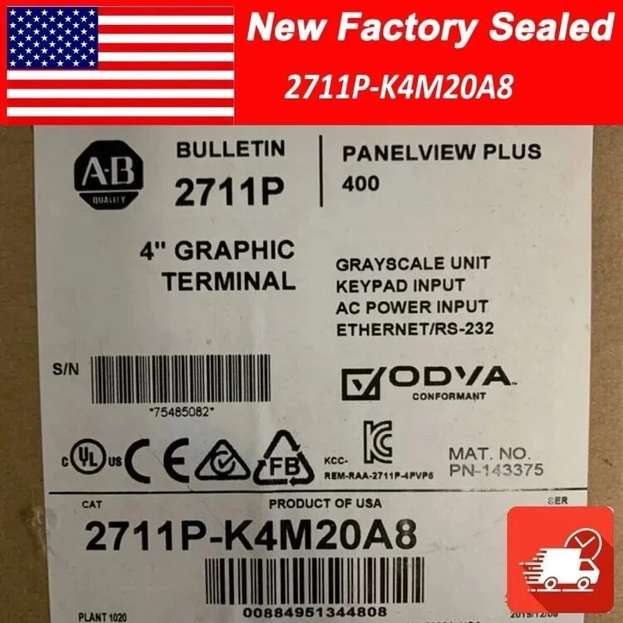 Панель оператора Allen-Bradley 2711P-K4M20A8 SER A PanelView Plus 400 Graphic Te