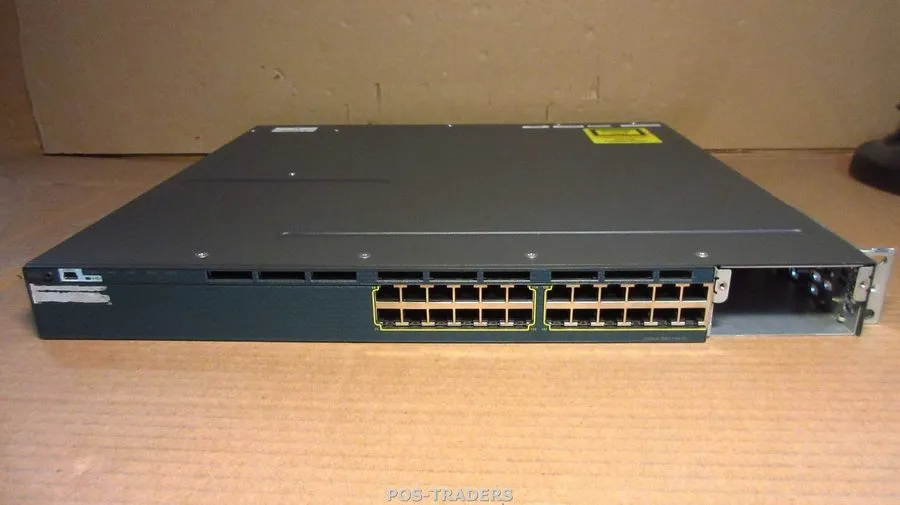 Коммутатор Cisco WS-C3560X-24T-S 24-Port Gigabit Ethernet Switch w/C3KX-NM-10G