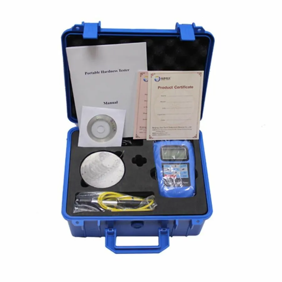 Твердомер Leeb Hardness Durometer 170-960HLD Test Values Software Calibration Fu