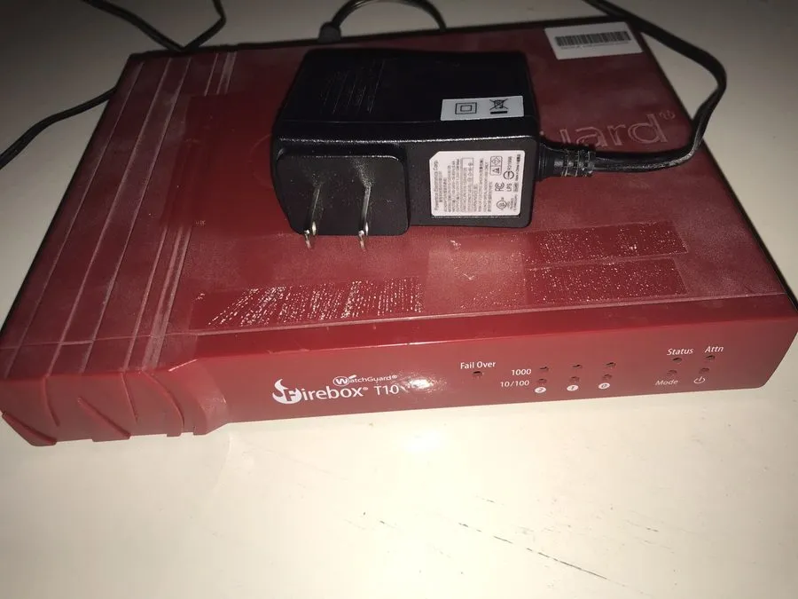 Межсетевой экран WATCHGUARD FIREBOX T10 FIREWALL ROUTER (DS1AE3)