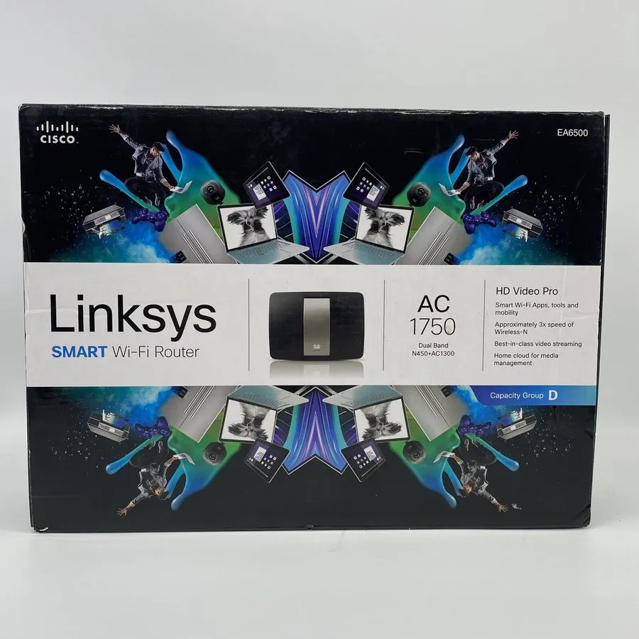 Маршрутизатор Cisco Linksys EA6500 Wireless Router USB Dual Band Gigabit 4 Port
