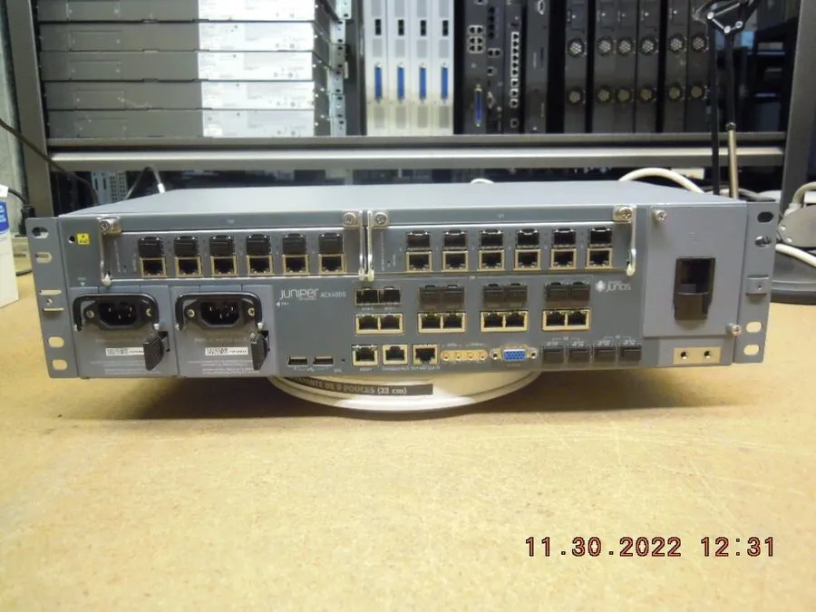 Маршрутизатор Juniper ACX4000BASE-AC Router + 2 x ACX-MIC-6GE-CU-SFP + Dual DC P