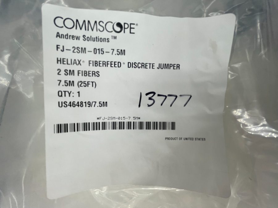 Фото лота FJ-2SM-015-7.5M от продавца №66127