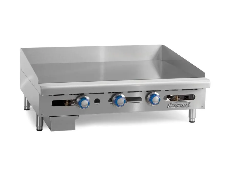 Гриль Imperial ITG-36 36" Commercial Gas Griddle With Thermostatic Controls — фото лота 1