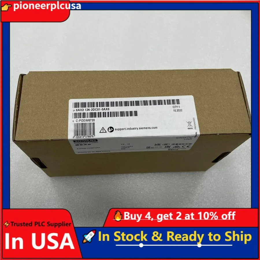 Панель оператора 6AV2 124-2DC01-0AX0 Siemens HMI KTP400 Comfort Panel 6AV2124-2D