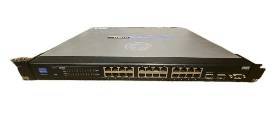 Коммутатор Linksys SRW2024 24 Port 10/100/1000 Gigabit Ethernet Network Switch