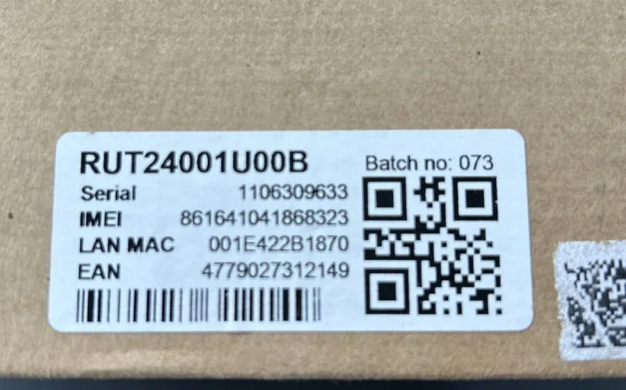 Маршрутизатор Teltonika RUT240 4G /LTE & Wi-Fi Cellular Router Verizon — фото лота 1