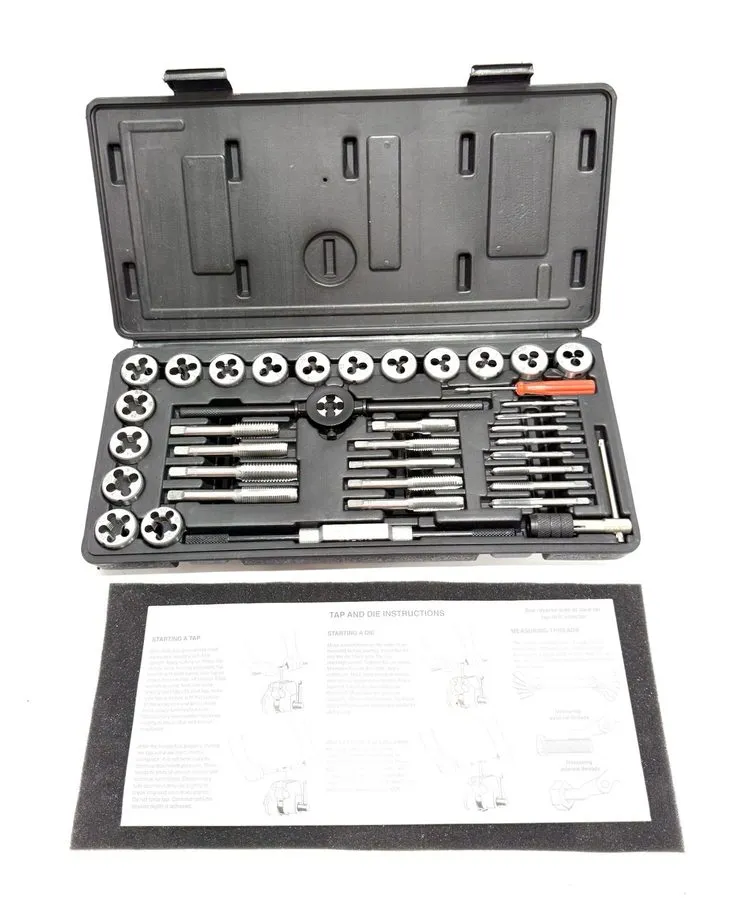 Режущий инструмент Performance Tool W4001DB SAE TAP AND DIE SET NF, NC, NPT
