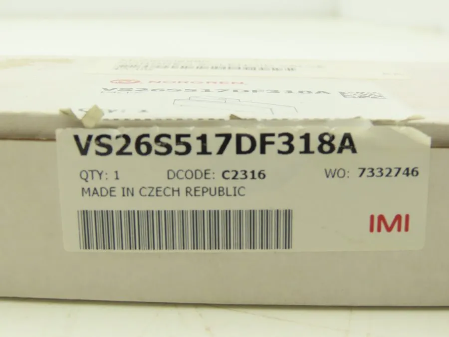 Пневмоклапан Norgren VS26S517DF318A Pneumatic Control Valve VS26 Series 5/2 Way 
