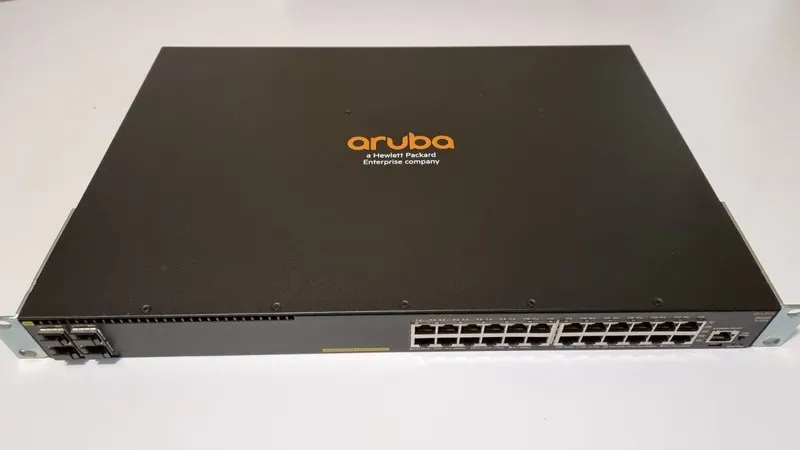 Коммутатор JL255A HPE Aruba 2930F 24-Port 1/10GbE PoE+ 4SFP+ Ethernet Switch