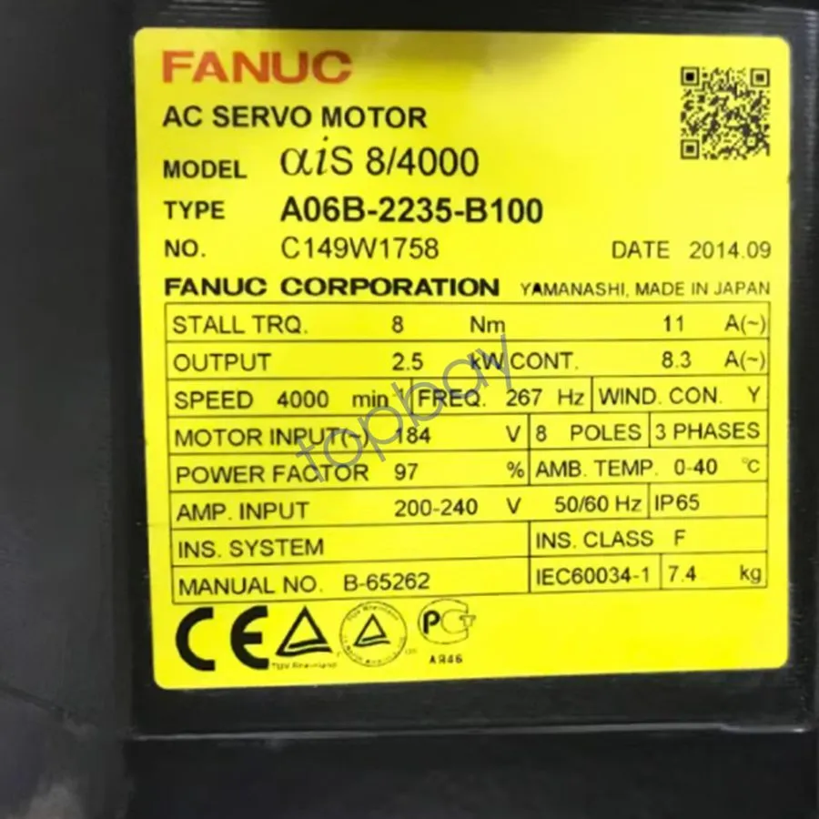 Сервопривод Fanuc A06B-2235-B100 Servo Amplifier