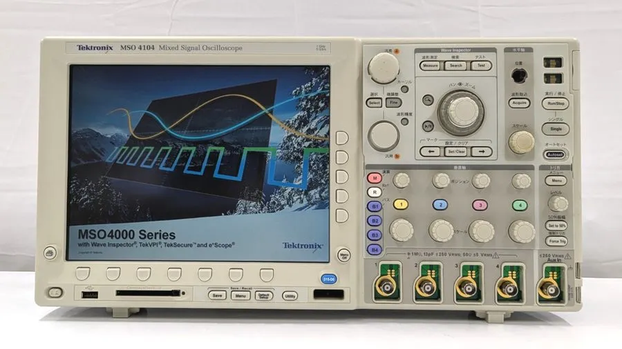 Осциллограф Tektronix MSO4104 1GHz 4 Channel 5GS/s Mixed Signal Oscilloscope