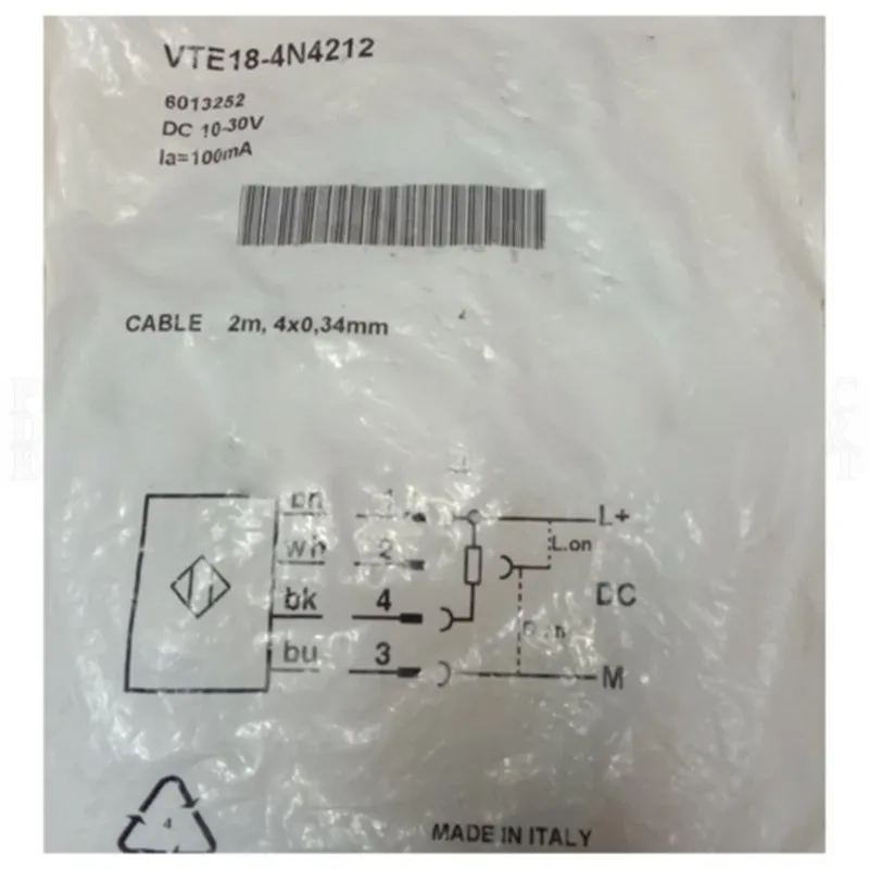 Фотоэлектрический датчик SICK VTE18-4N4212 Photoelectric Sensor NPN Industrial D