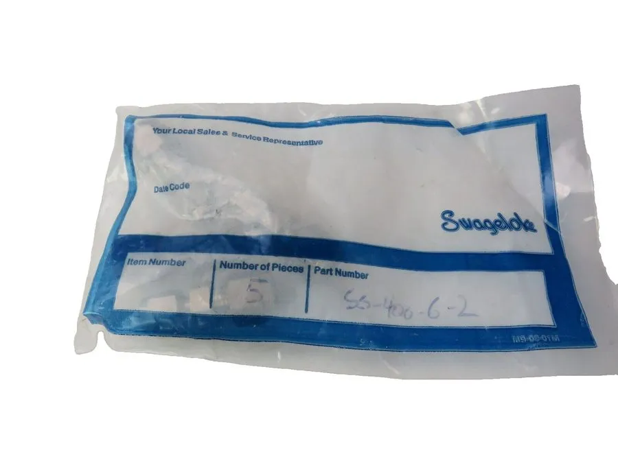 Клапан Swagelok SS-CHS4-1 1/4 Tube 316 Stainless 6000 Psi Poppet Check Valve