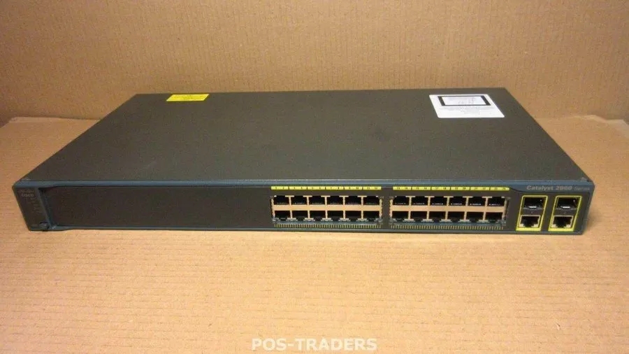 Коммутатор Cisco WS-C2960-24TC-L V11 Switch 24x 10/100 Gigabit + 4x Dual Purpose