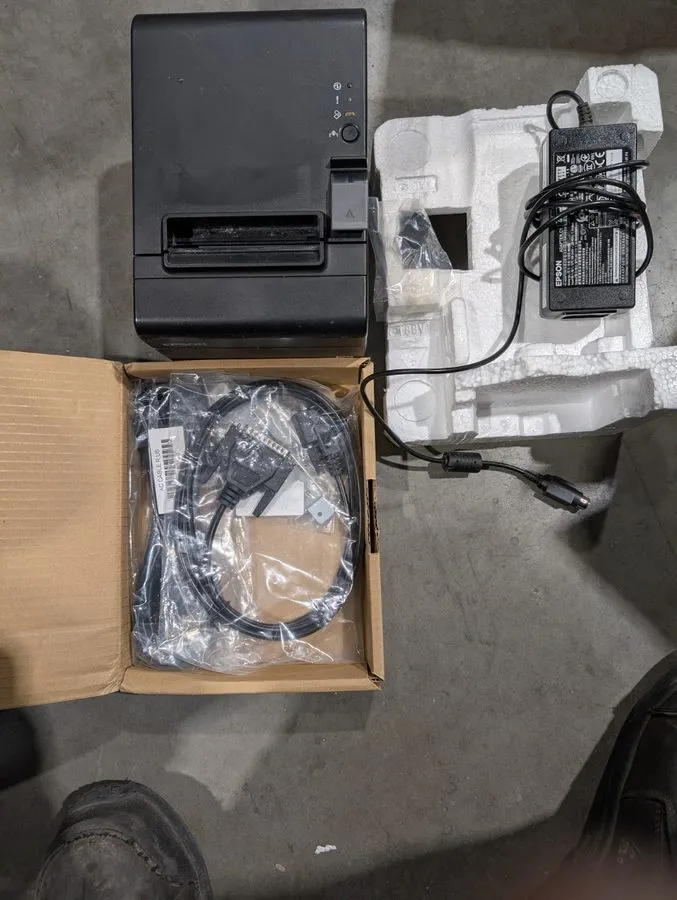 Принтер чеков Epson TM-T20III M267D Point Of Sale Receipt Printer Ethernet USB J