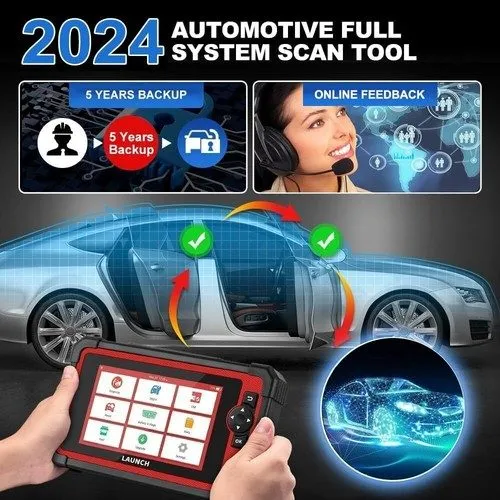 Диагностический сканер LAUNCH CRP909 Full System OBD2 Scanner Diagnostic Tool Ke — фото лота 1