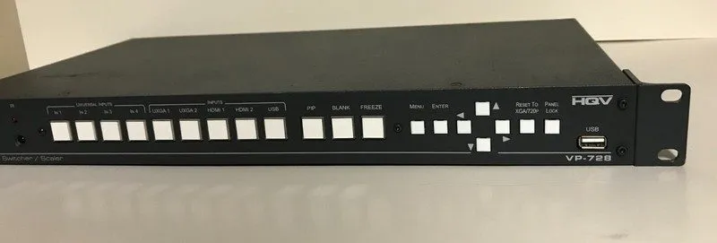 Видеокоммутатор Kramer VP-728 9-Input HDMI HQV Digital Presentation Switcher/Sca