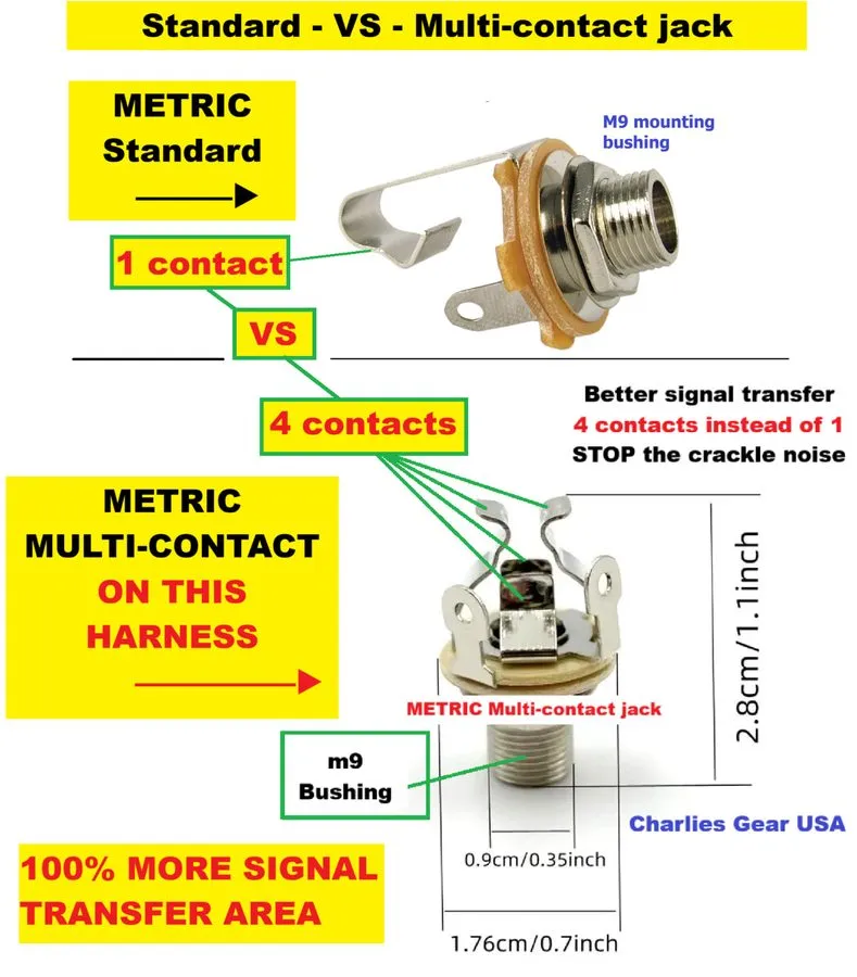 Жгут проводов Sheraton/ES335/ES339 Solderless Wiring Harness + Metric Components — фото лота 1