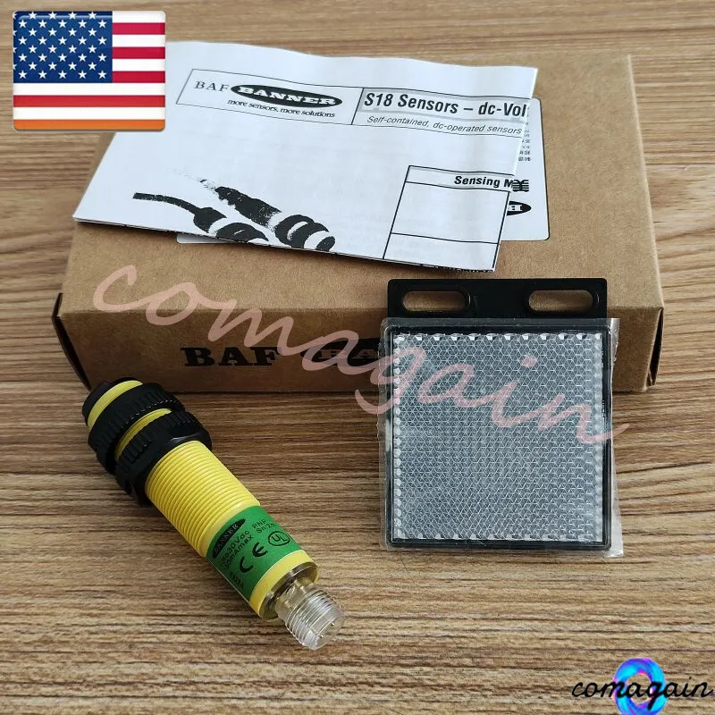 Фотоэлектрический датчик Banner S18SP6LPQ Photoelectric Sensor Diffuse PNP Outpu