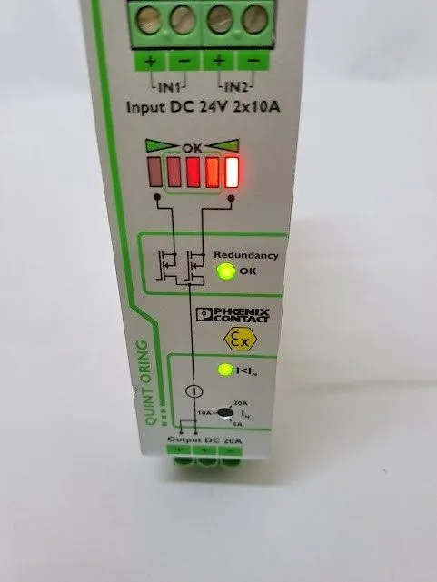 Блок питания PHOENIX CONTACT QUINT-ORING/24DC/2X10/1X20 POWER SUPPLY 24VDC 2X10A
