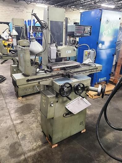 Оборудование ЧПУ 1984 Mitsui MSG-205MH 6" x 18" Hand Feed Surface Grinder