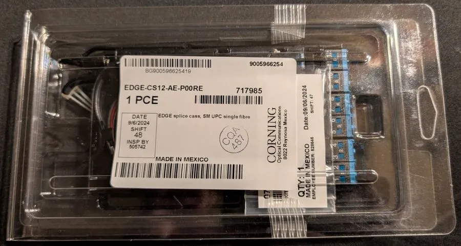 Оптическая кассета Corning Single-Mode UPC Single Fibre Splice Cassette EDGE-CS1
