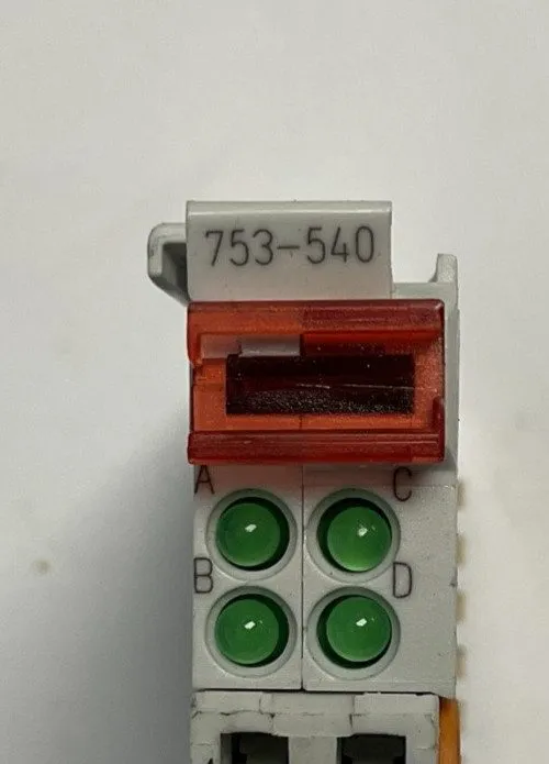 Модуль ввода-вывода Wago 753-540 DIN Rail Digital Output Module Spring Terminal 