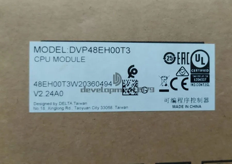 ПЛК Delta DVP-48EH00T3 PLC