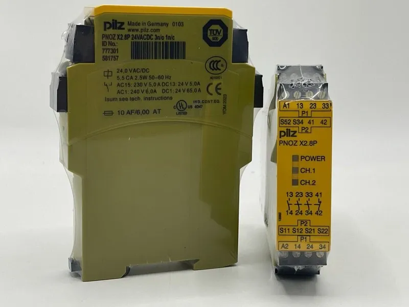 Реле безопасности PILZ 777301 Safety relay PNOZ X2.8P 24VAC/DC