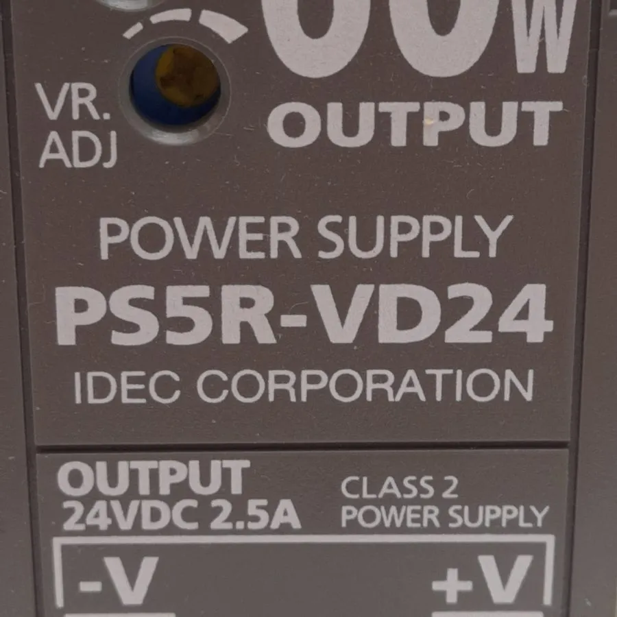 Блок питания IDEC PS5R-VD24 60W, 24V DC DIN Rail Mount Switching Power Supply