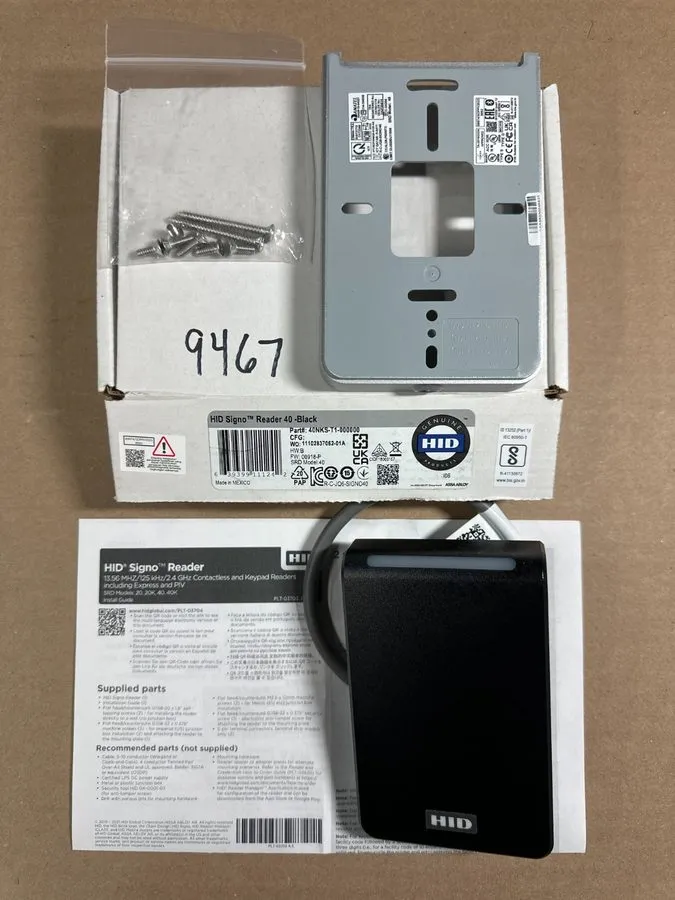 Клавиатура HID Signo Keypad er 40-Black 40KTKS-03-0005MQ