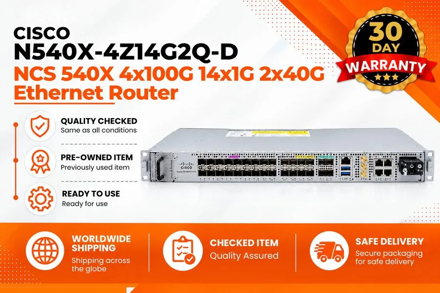 Маршрутизатор Cisco N540X-4Z14G2Q-D Router — фото лота 1
