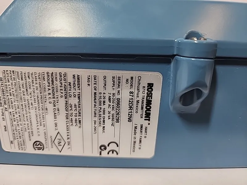 Расходомер ROSEMOUNT 8712DR12N0