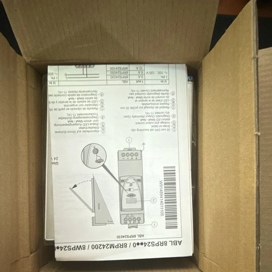 Блок питания Schneider ABL8RPS24050 24VDC 5A 120W DIN Rail Power Supply — фото лота 2